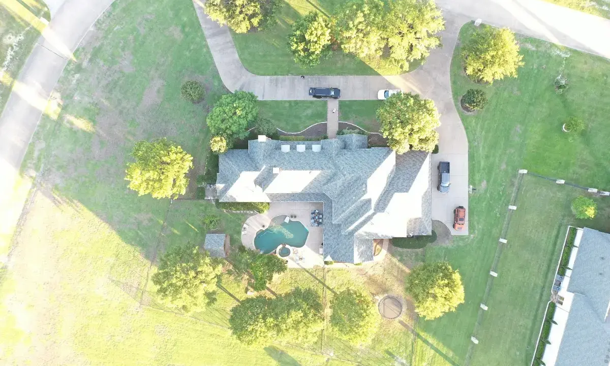 New shingle roof installation on a home in Clay